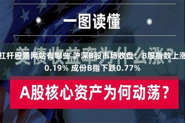 杠杆股票网站有哪些 沪深B股市场收盘：B股指数上涨0.19% 成份B指下跌0.77%