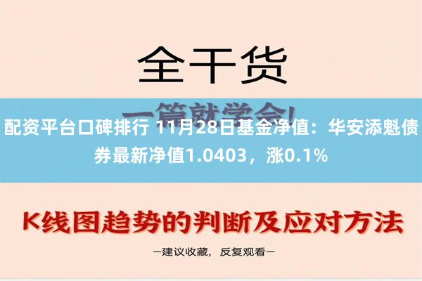 配资平台口碑排行 11月28日基金净值：华安添魁债券最新净值1.0403，涨0.1%